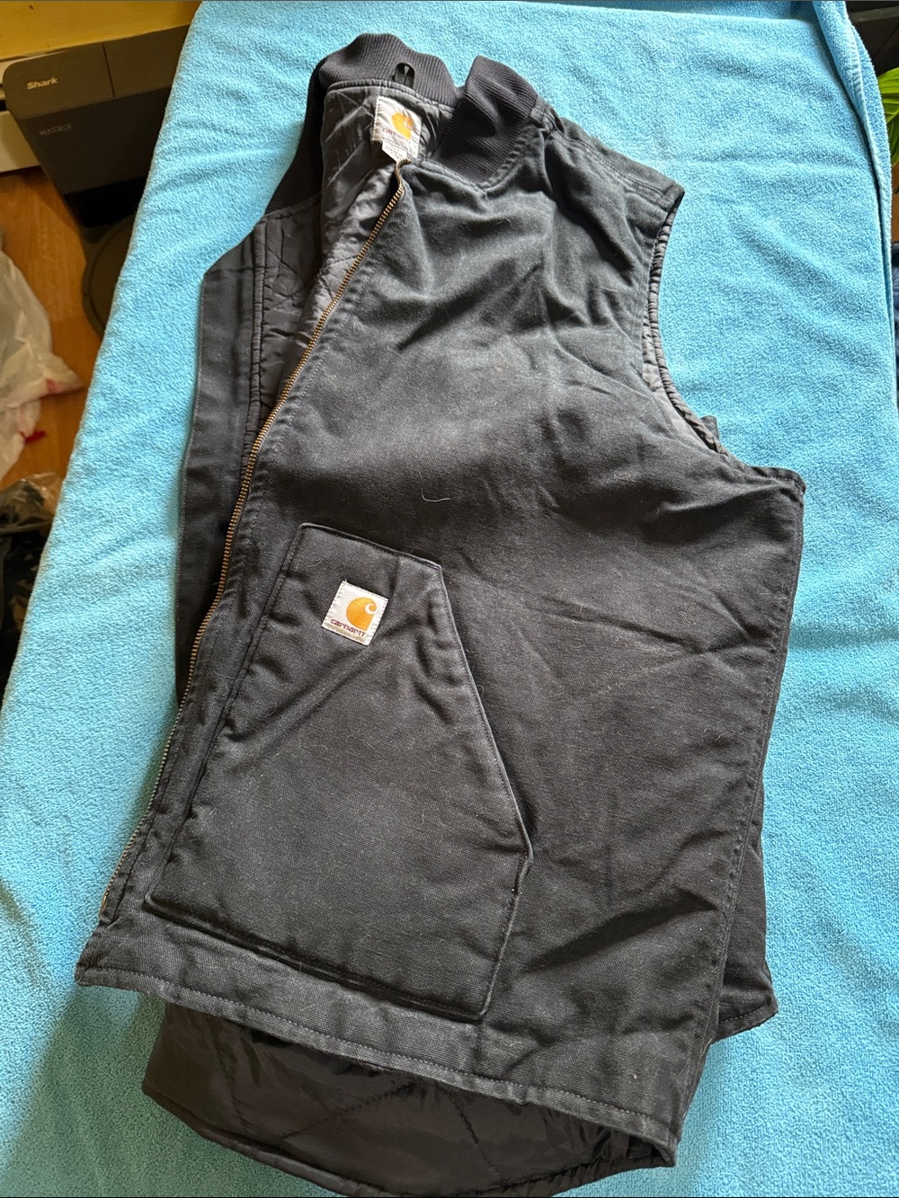 Carhartt Black Work Vest